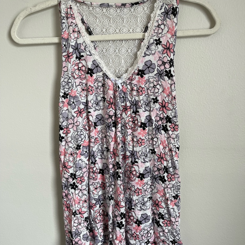 Rene Rofe Floral Tank Top